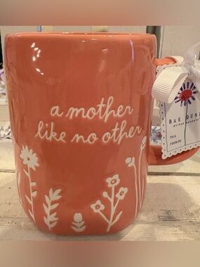 Rae Dunn Coral Floral 'a mother like no other' Mug